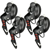 Pioleackflew heavy-duty suction cup assembly for secure mounting on smooth surfaces