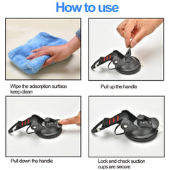 Pioleackflew removable suction cups leave no residue after relocation.