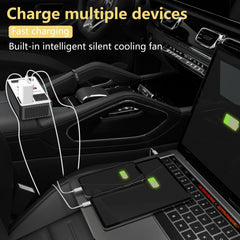 PiSFAU inverter side profile highlighting heat dissipation for quiet operation