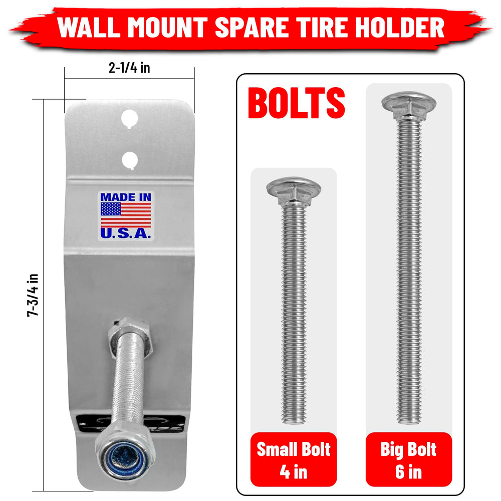 Pit Posse 802 wall mount installation guide for quick, tool-free tire mounting.