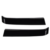 PIT66 grille trims set driver-side black for Silverado 2003-2007, seamless factory look.