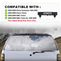 PIT66 high-mount stop light on GMC Yukon XL improves rear visibility