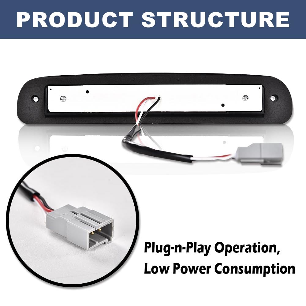 PIT66 LED 3rd brake light fits F-250/F-350 series for easy bolt-on upgrade.