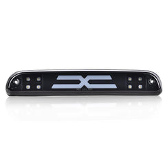 PIT66 LED 3rd brake light with smoky lens enhances rear visibility.