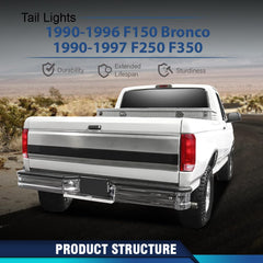 PIT66 tail lights with transparent lenses for brighter nighttime illumination.