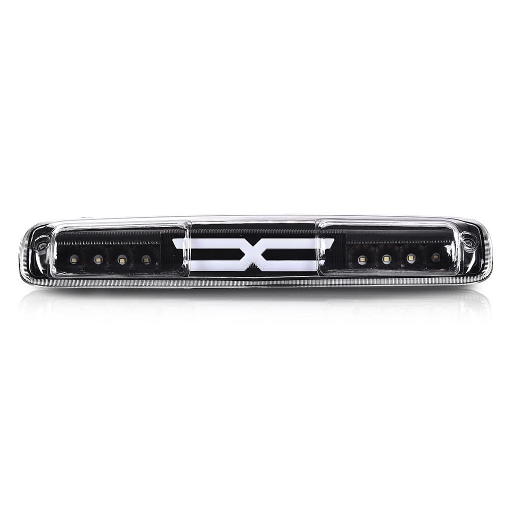 PIT66 third brake light for Silverado 1999-2006 with a clear lens for crisp visibility.
