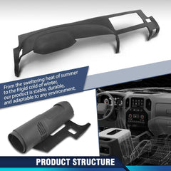 PIT66 dash cover enhances dashboard appearance and perceived quality.
