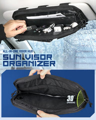 Pitozer glasses holder keeps sunglasses secure on the go.