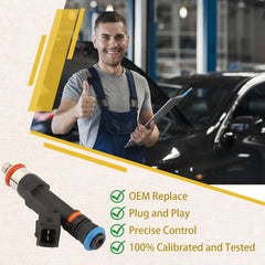 PJVMVO 4-pack fuel injectors included for complete engine refresh