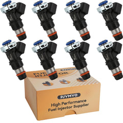 PJVMVO fuel injectors set of 8 for Chevy 4.8L/5.3L enables precise fuel delivery