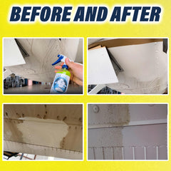 Stubborn stain removal on exterior surfaces with citrus degreaser