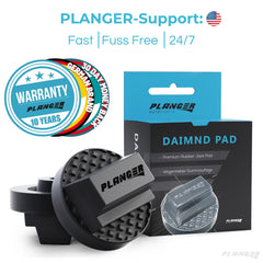 PLANGER Daimnd Pad dimensions 65mm top and 38mm bottom for compatibility