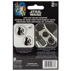 Plasticolor Darth Vader two-pack offers matched coasters for car styling.