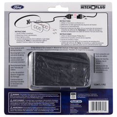 Plasticolor Ford hitch cover fits 2in and 1-1/4in receivers.