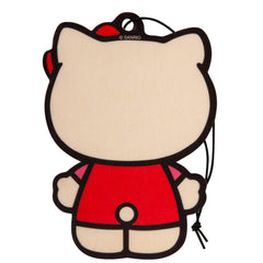 Plasticolor Hello Kitty air freshener with official Sanrio licensing visible for authentic style