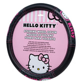 Plasticolor Hello Kitty collage speed grip steering wheel cover front view showing vibrant colors and grip