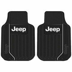 Plasticolor Jeep Elite front floor mat with bold graphic protecting the interior