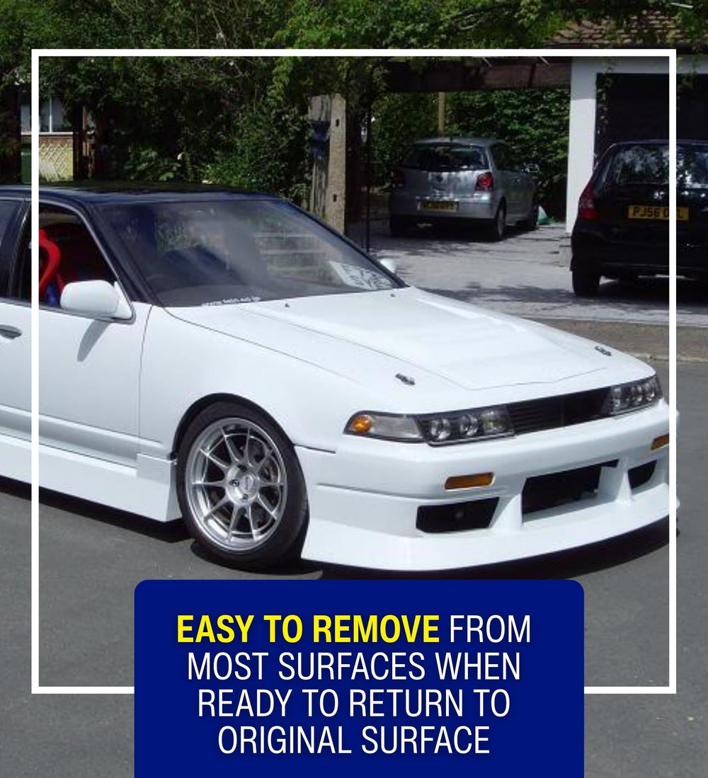 Ideal for automotive detailing and tool grip applications with Plasti Dip.