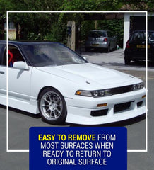 Ideal for automotive detailing and tool grip applications with Plasti Dip.