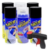 Plasti Dip Black Rim Kit with Gun close-up showing precise control for wheel coating