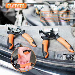 PLATATO ergonomic disconnect pliers offer comfortable grip and reduced hand fatigue during repairs.
