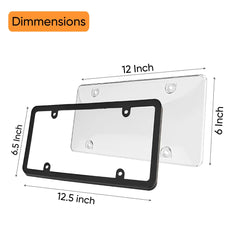 PlatePro frame on vehicle shows sleek, secure fit.