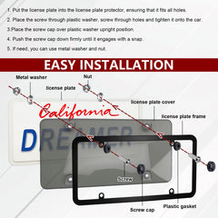 PLALEI UV-resistant frame resists rust and weathering for durable protection