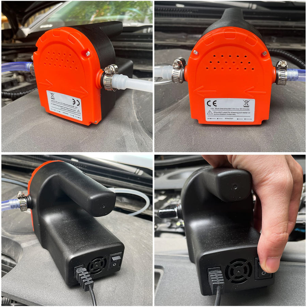 PLUMIA universal-fit oil extractor for auto, marine, and small engines