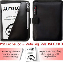 PlusXpres Glove Box Organizer open inside shows multiple pockets for manuals and cards.