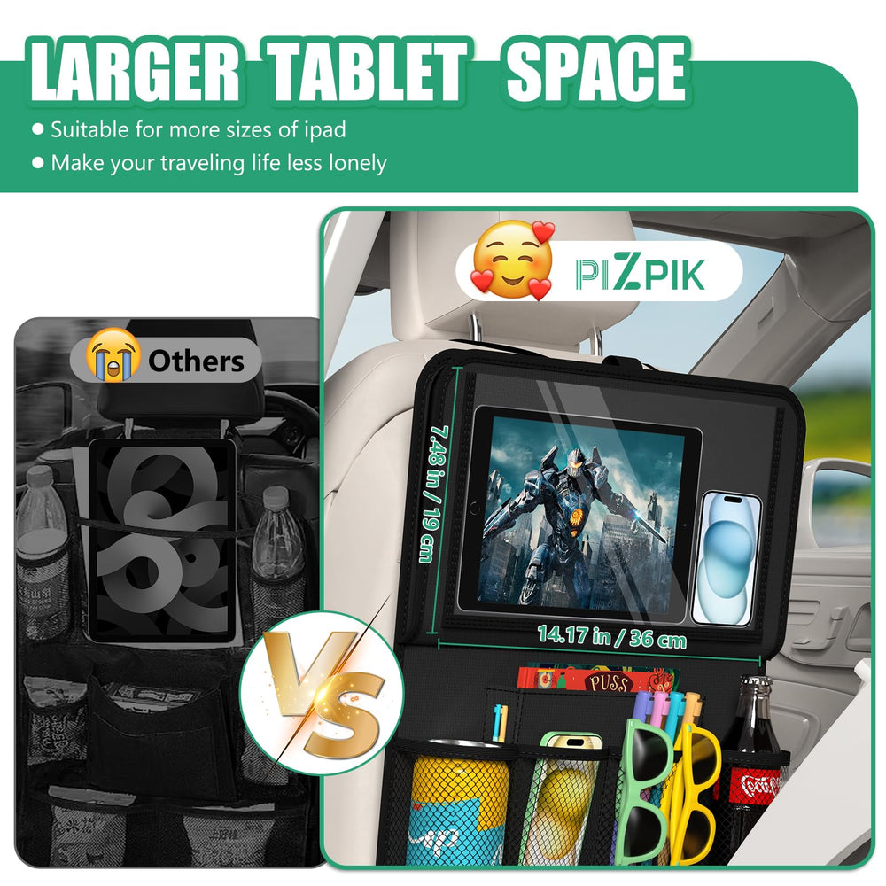Plzpik foldable food tray for on-the-go dining or activities.