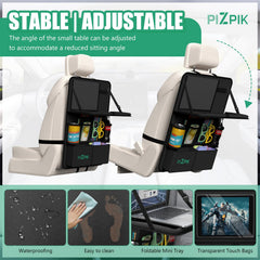 Plzpik durable 600D Oxford fabric withstands daily car use.