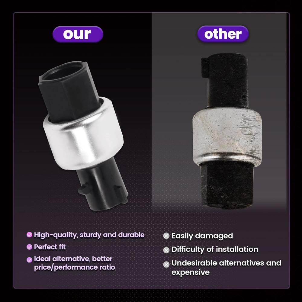 Pnkauto 152962 A/C switch label detail, clear specifications.