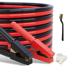 POADTOR heavy-duty jumper cables with 30 ft reach for easy battery jumps