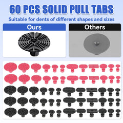 Poakkus 50-plus tabs offer versatile dent repair options.
