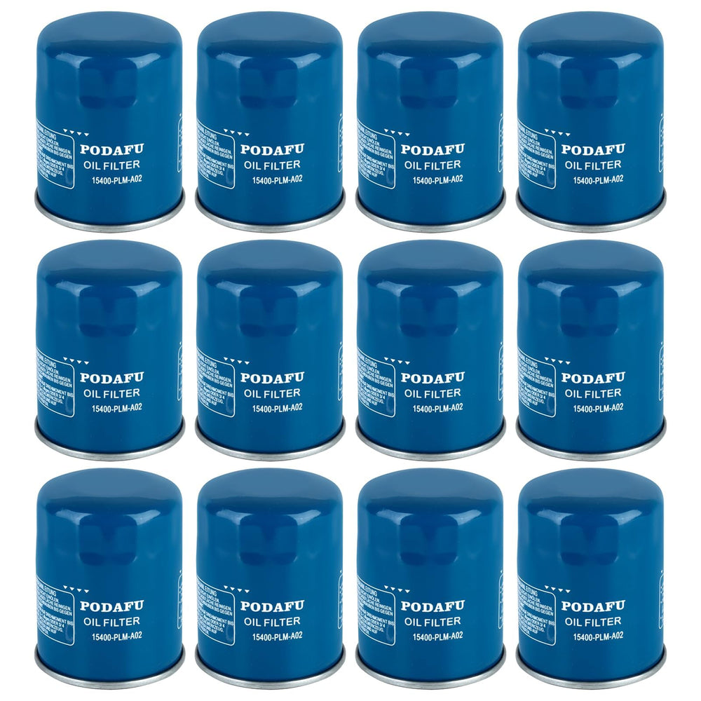 Podafu oil filter closeup for Honda Accord, highlighting compatibility and filtration.