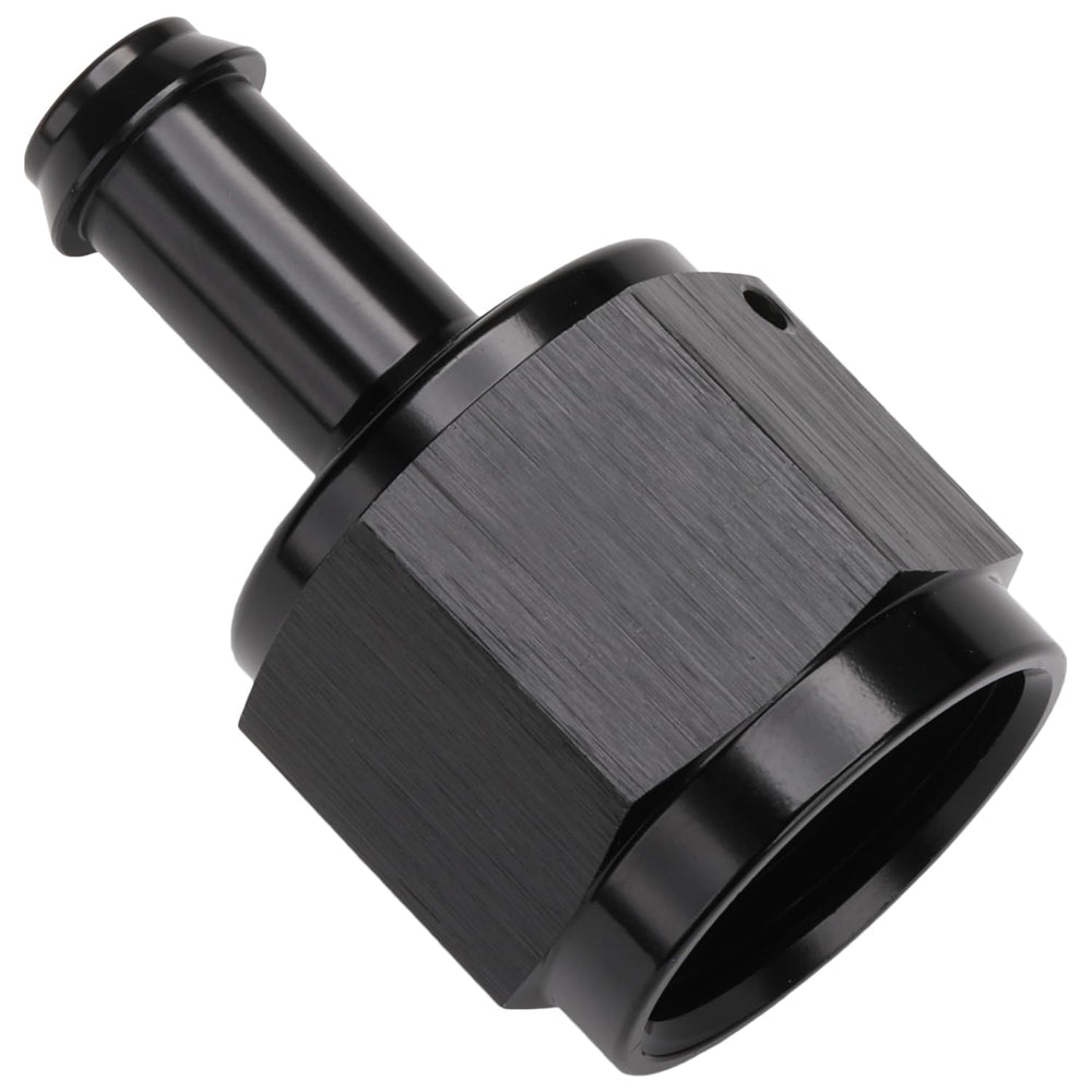 Podavelle 10AN to 3/8 barb with corrosion resistance for automotive lines.