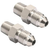 Podavelle 4AN to 1/8 NPT straight fitting demonstrates a compact, leak-free connection.