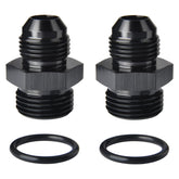 Podavelle 8AN to 10AN rail adapter pack of 2 for fuel system upgrades.