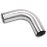 Podavelle 90 degree elbow intercooler pipe with 3 in outer diameter for smooth airflow.