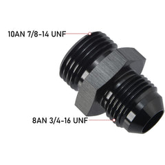 Podavelle anodized-black aluminum rail adapter durable and corrosion resistant for long-term use.