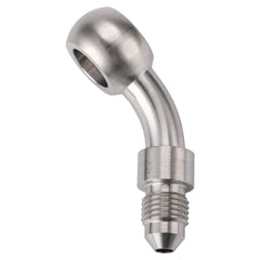 Podavelle banjo fitting attached to brake line for reliable seal