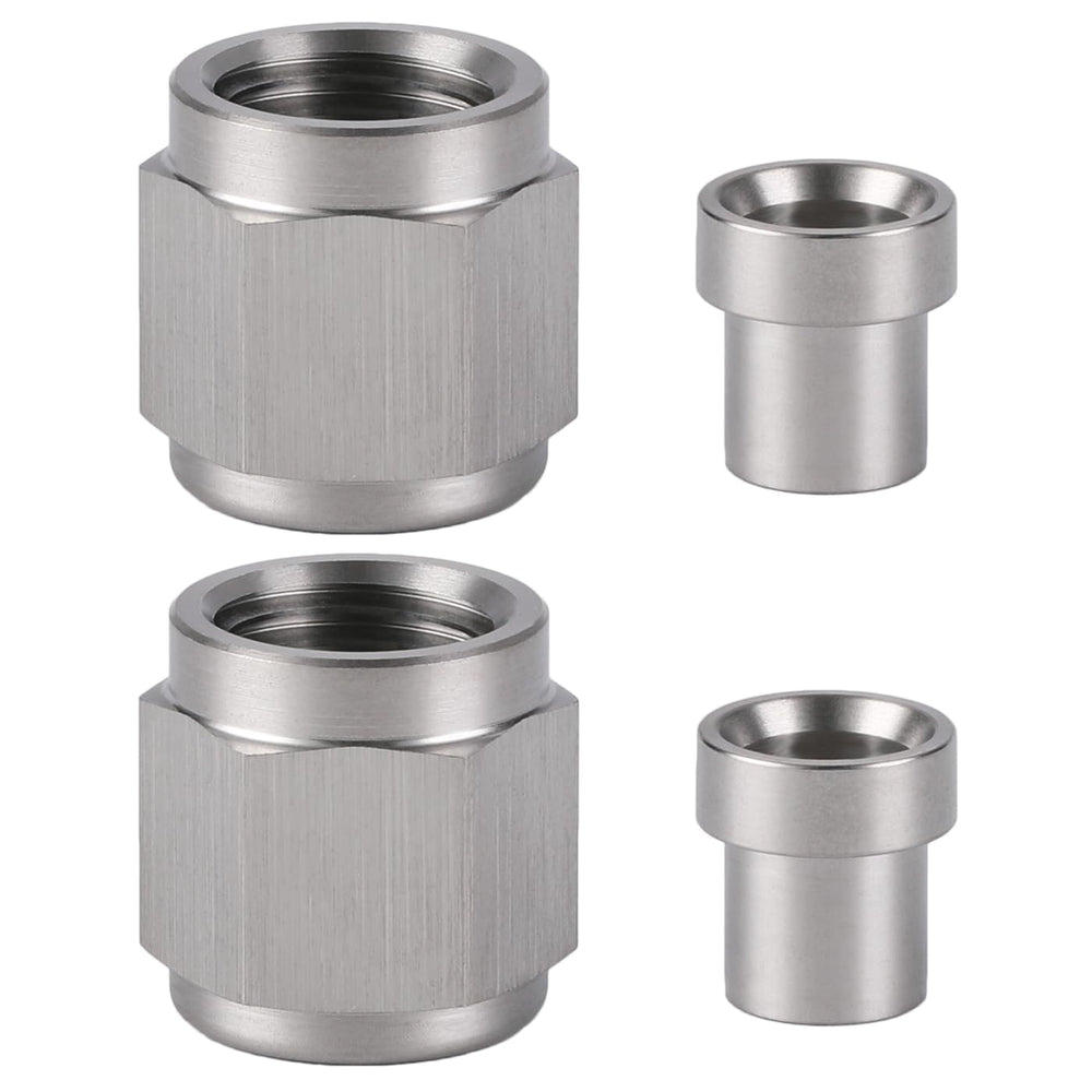 Podavelle stainless fittings compatible with standard 3AN hardware for versatile use