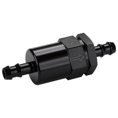 Podavelle inline filter demonstrates high-flow design suitable for EFI or carb systems