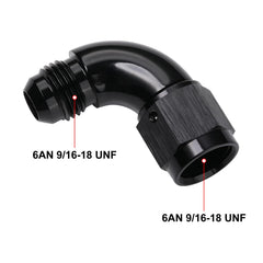 Podavelle full-flow aluminum adapter delivers uninterrupted flow and rugged durability.