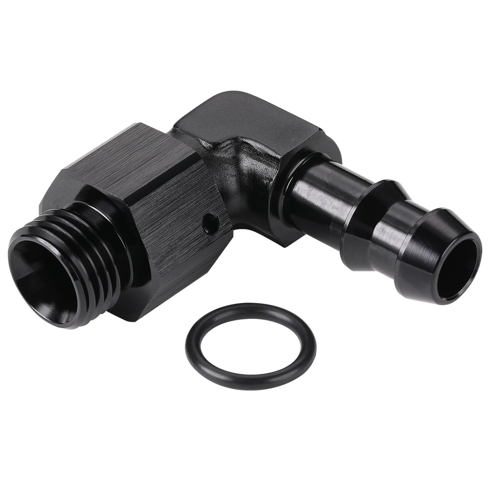 Podavelle push-on hose barb connection for versatile fuel, oil, or coolant lines.