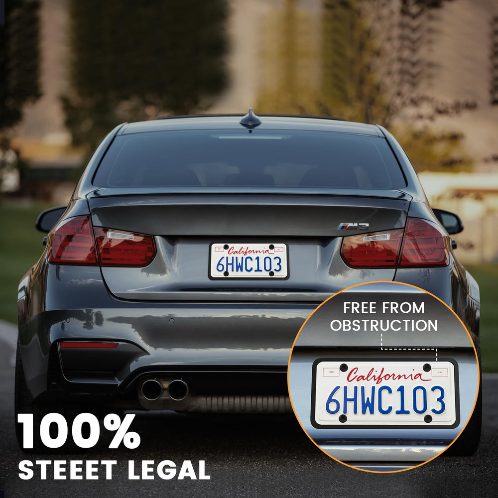 Podestaa ensures license plate visibility and compliance.