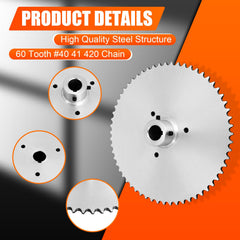 Podoy 1inch bore close-up for precise axle fit