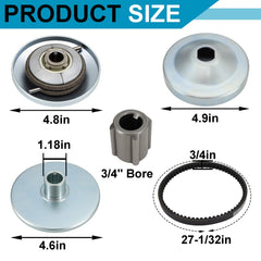 Podoy 203589 drive belt supports smooth power transfer