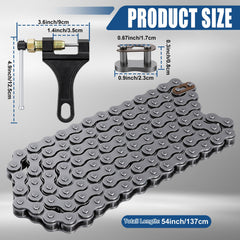 Podoy 415H 110L chain-breaker tool included for easy maintenance