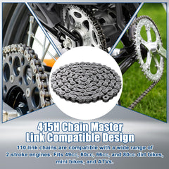 Podoy 415H 110L 137 cm chain length supports broad fits